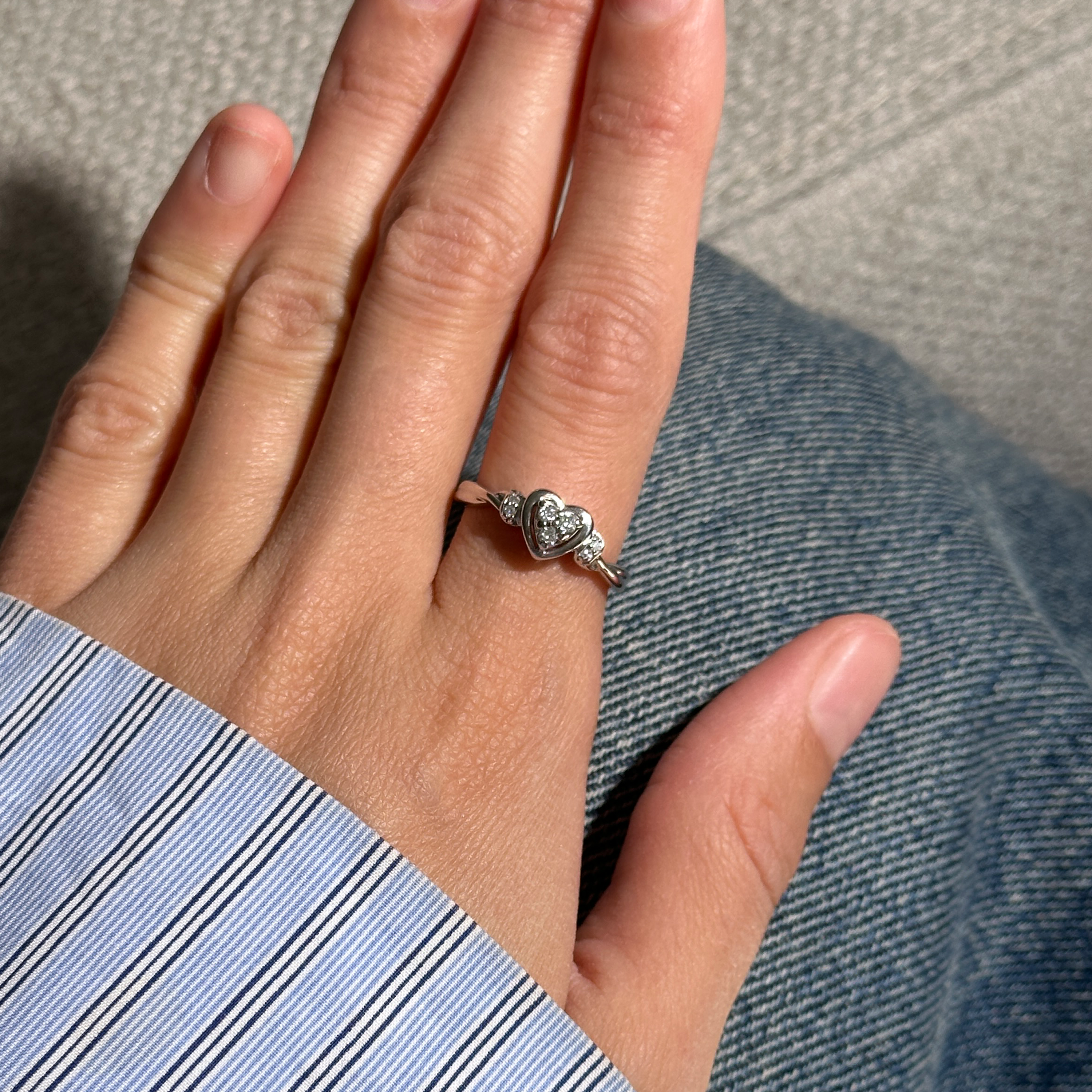 WHITE GOLD VINTAGE JEWELLERY